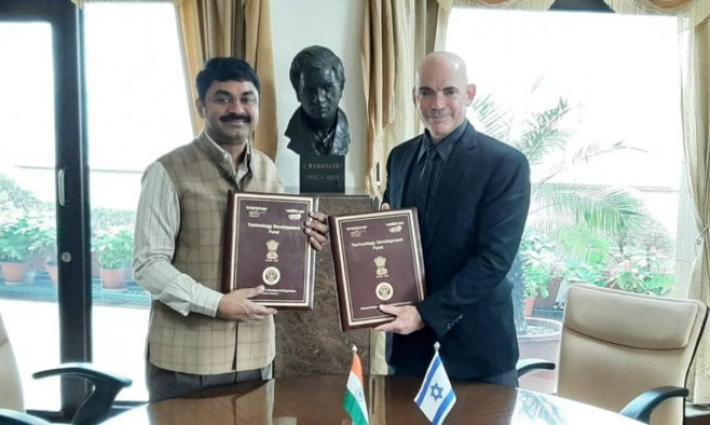 توقيع اتفاق تكنولوجي بين الهند والاحتلال الإسرائيلي