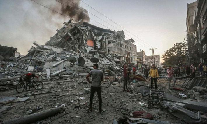 "رايتس ووتش": تدمير الأبراج بغزة قد يرقى إلى جرائم حرب