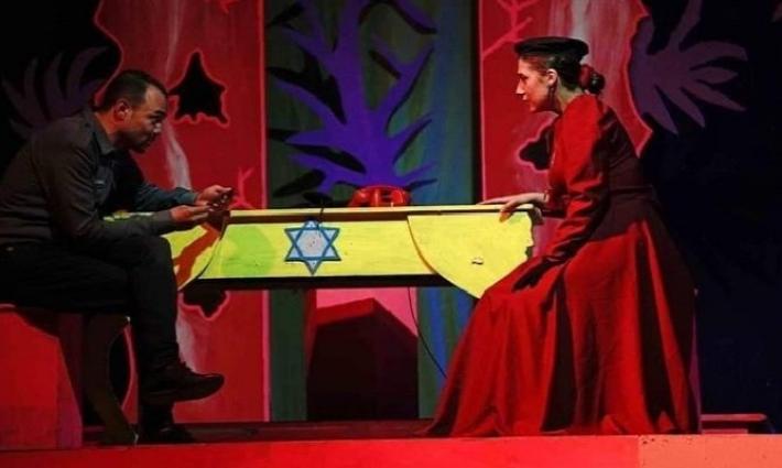 عرض مسرحي في مصر عن جرائم الاحتلال بحق الشعب الفلسطيني