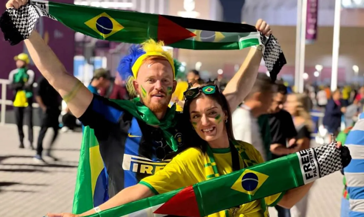 التضامن البرازيلي تصاعد بقوة مع فلسطين خلال 2022 ✊?