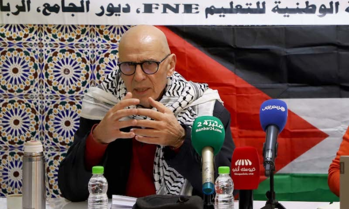 نشطاء في المغرب يدعون لإنهاء الفصل العنصري الإسرائيلي ??