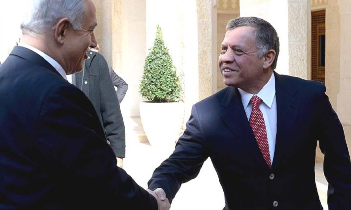 في "زيارة خاطفة".. نتنياهو يجري مباحثات مع ملك الأردن ?