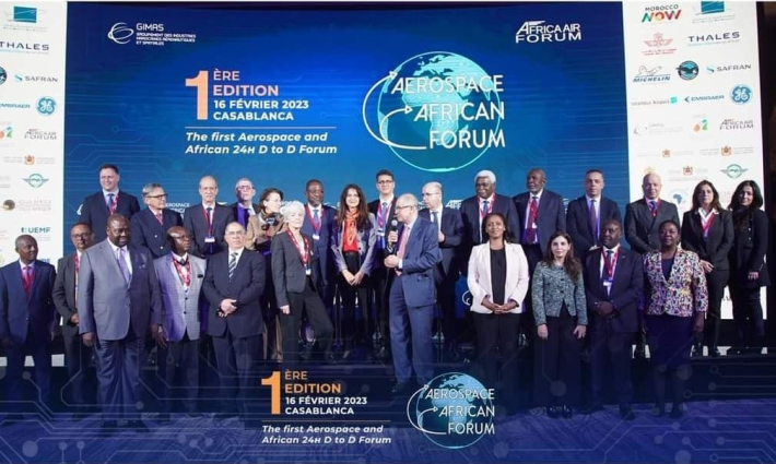 الاحتلال يشارك في المنتدى الإفريقي للفضاء الجوي في المغرب ??