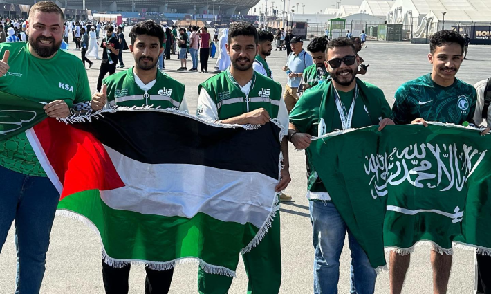 تواصل التضامن مع فلسطين خلال المونديال وسط مقاطعة للإعلام الإسرائيلي