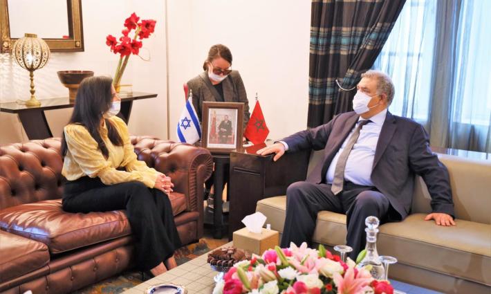 وزير الداخلية المغربي يعقد اجتماع عمل مع نظيرته الإسرائيلية