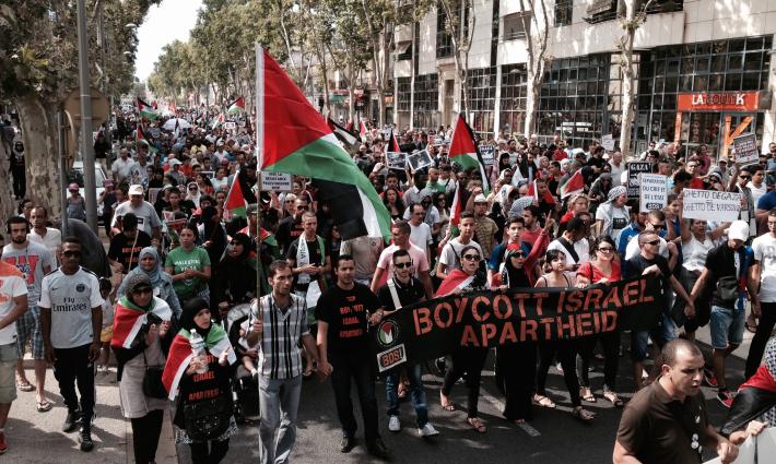 حركة المقاطعة في فرنسا تدين التضييق على حملات التضامن مع فلسطين