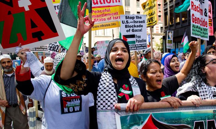 تظاهرات وفعاليات تضامنية مرتقبة مع فلسطين في أميركا