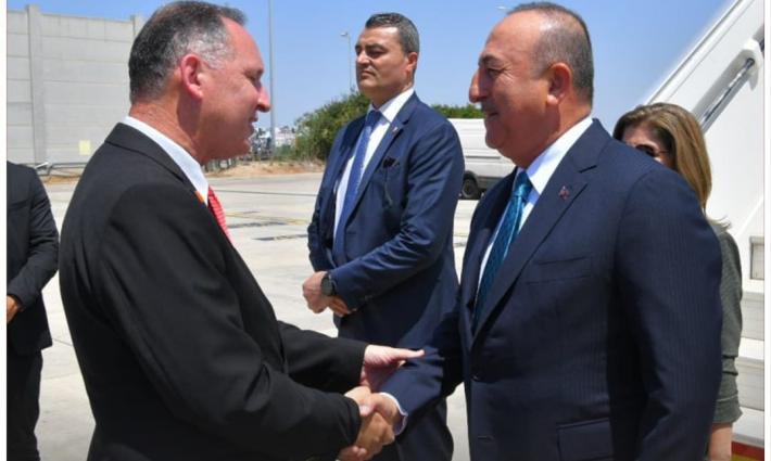 الأولى منذ 15 عامًا.. وزير الخارجية التركي يصل الأراضي المحتلة