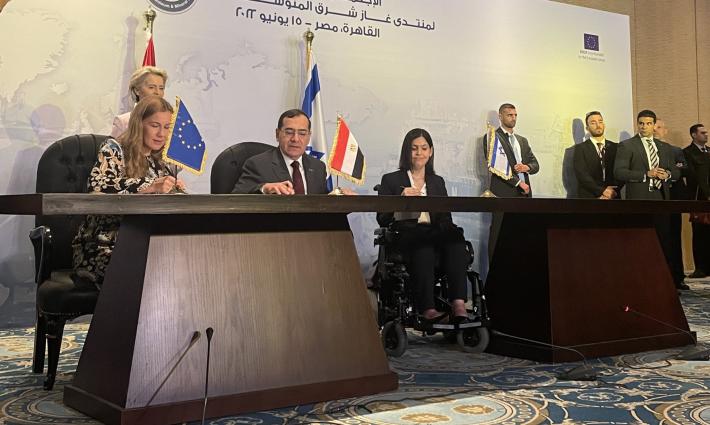 اتفاق إسرائيلي مصري أوروبي لتصدير الغاز الطبيعي