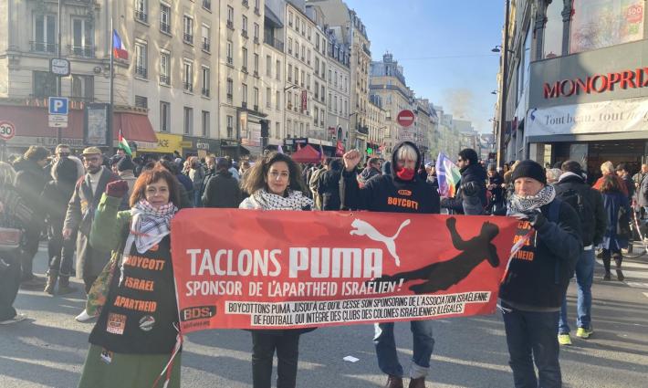 مشاركة عالمية واسعة في فعاليات يوم العمل ضد شركة "بوما" ✊?