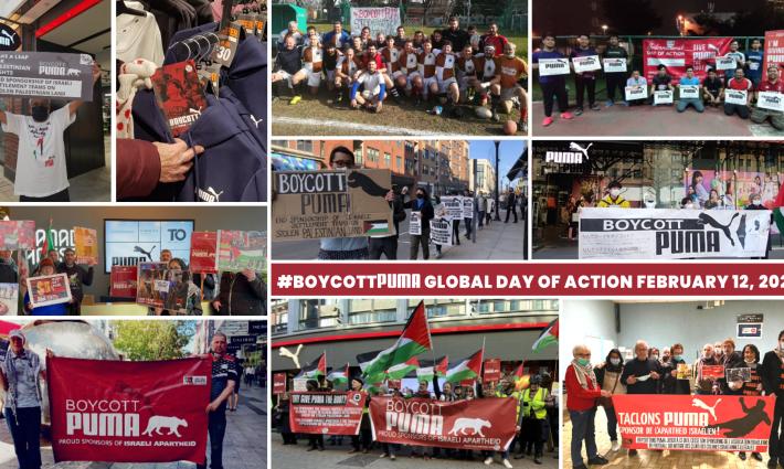حركة المقاطعة: 50 مدينة شاركت في يوم العمل العالمي ضد شركة بوما