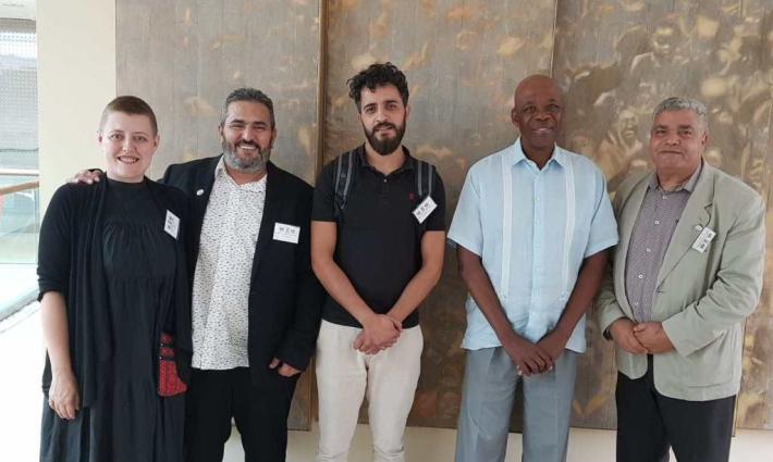 وفد فلسطيني يطالب سفير جنوب إفريقيا في برلين بدعم حركة المقاطعة