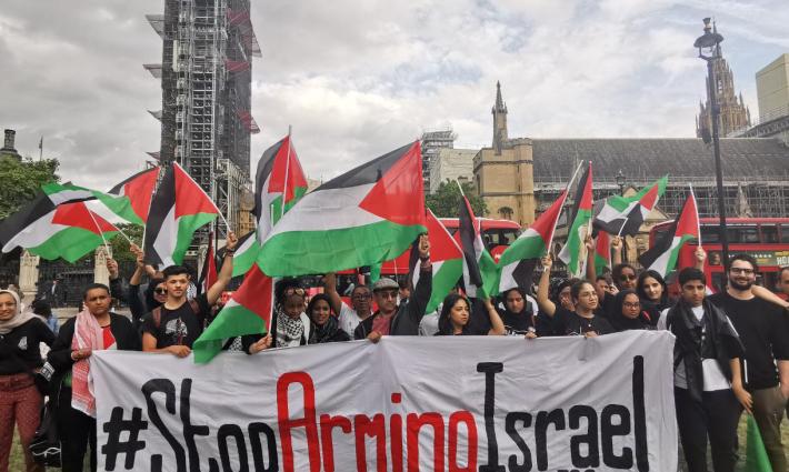 حملة أصدقاء الأقصى تطالب بريطانيا بوقف تصدير الأسلحة للاحتلال ورفض خطة الضم