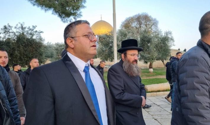 إدانة فلسطينية وعربية واسعة لاقتحام وزير إسرائيلي للأقصى