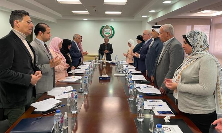 لجنة فلسطين بالبرلمان العربي تبحث الأوضاع في الأراضي المحتلة ??