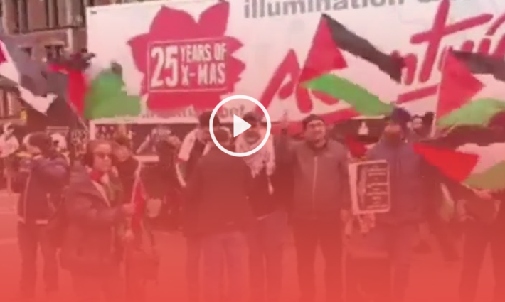 رفضاً لصفقة القرن.. فلسطينيون يتظاهرون وسط أمستردام