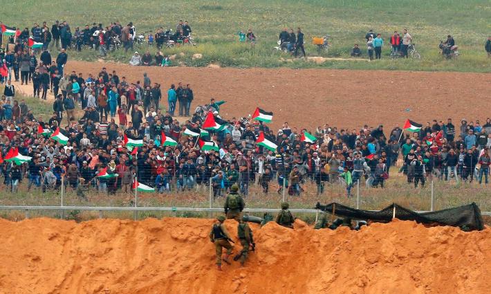 حملة التضامن الأيرلندي الفلسطيني تدين استهداف الأطفال على حدود غزة