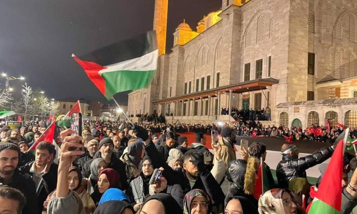 تظاهرات بمدن أردنية وتركية دعمًا للأقصى.. واتحاد الطلاب في أيرلندا يدعم "المقاطعة"