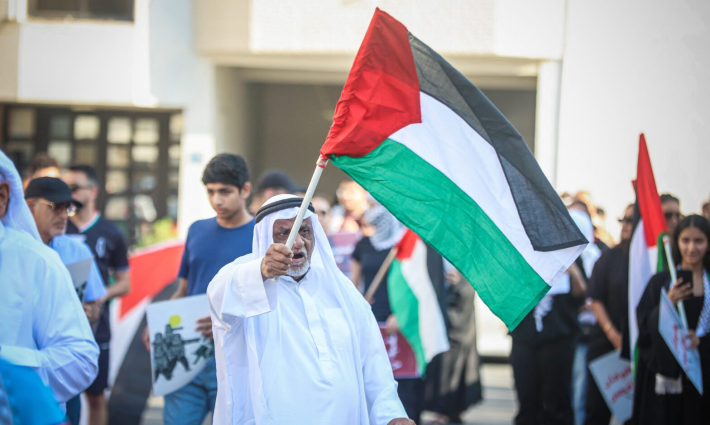 صورة مظاهر تضامنية مع فلسطين في السعودية