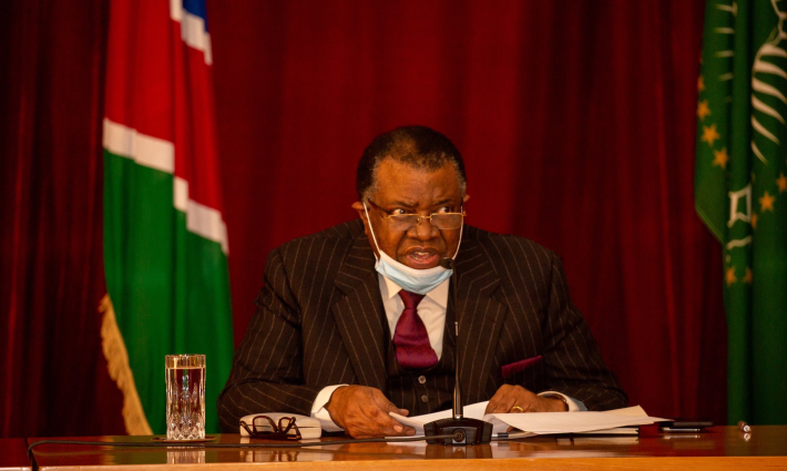 صورة الرئيس الناميبي