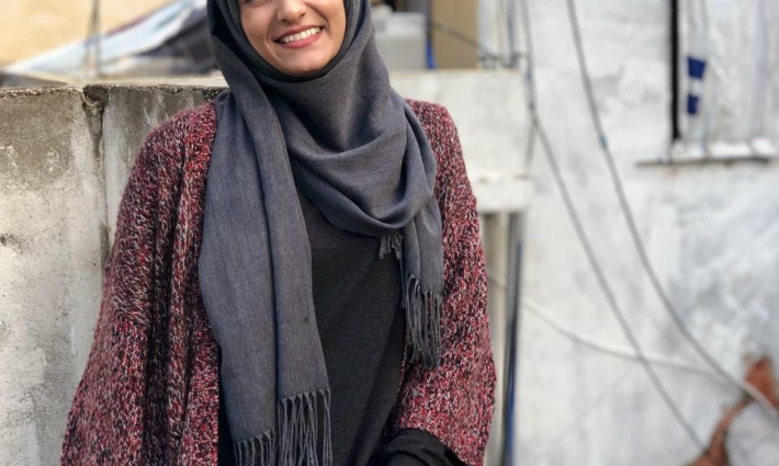 صورة الطالبة أمينة الأشقر