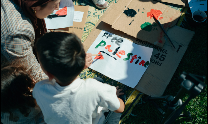 فعاليات تضامنية مع فلسطين في جامعة سيدني