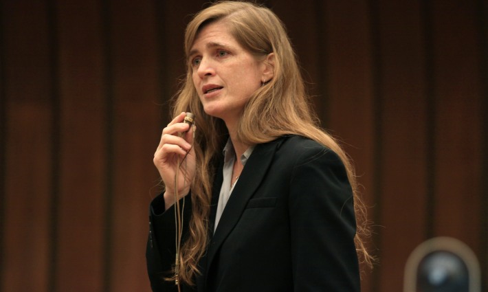 رئيسة الوكالة الأمريكية للتنمية الدولية، سامانثا باور