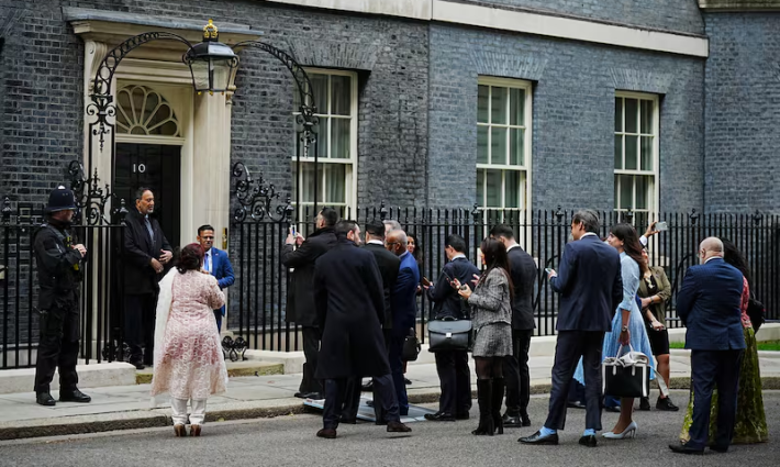 مقاطعة واسعة لحفل عيد الفطر بمقر الحكومة البريطانية