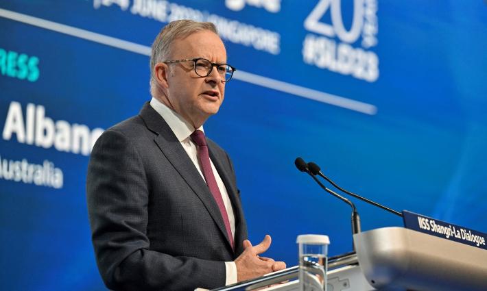 رئيس الوزراء الأسترالي أنتوني ألبانيز