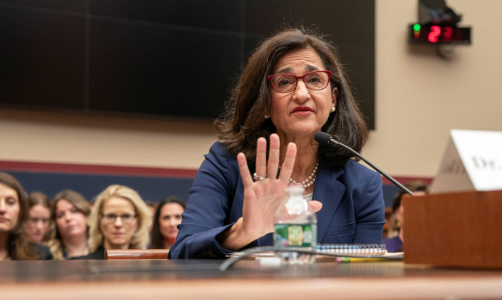 نعمت شفيق - رئيسة جامعة كولومبيا