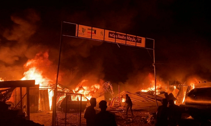 قصف الاحتلال الإسرائيلي لخيم النازحين في رفح