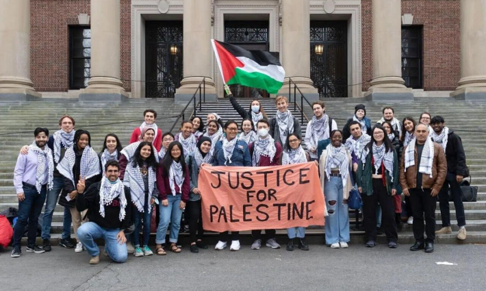 طلاب من أجل العدالة في جامعة هارفارد