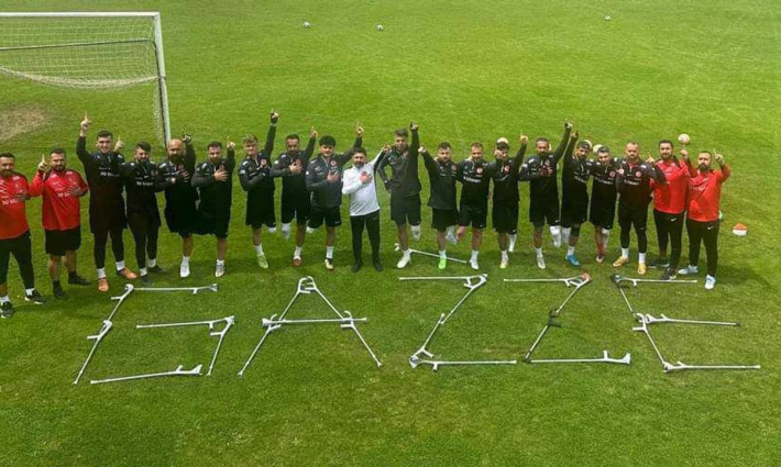 المنتخب التركي لمبتوري الأطراف يتضامن مع غزة