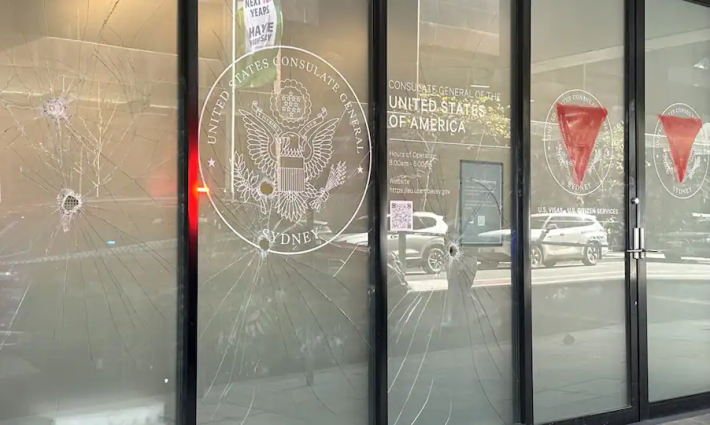 استهداف مقر القنصلية الأمريكية في أستراليا