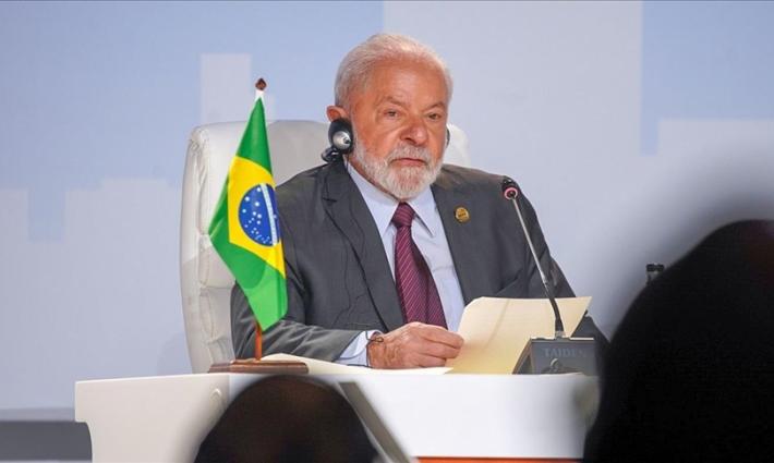 الرئيس البرازيلي لويس إيناسيو دي سيلفا