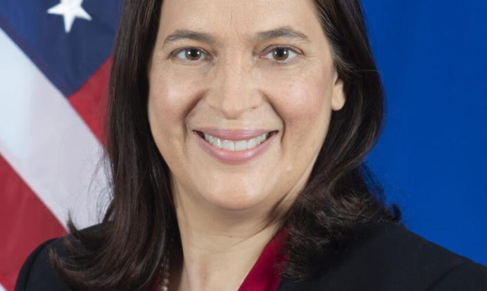 جيسيكا لويس-  مسؤولة في وزارة الخارجية الأميركية