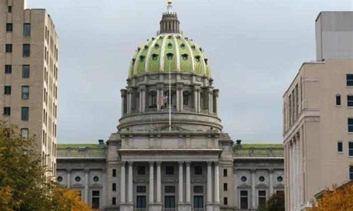 مبنى الكابيتول في ولاية بنسلفانيا