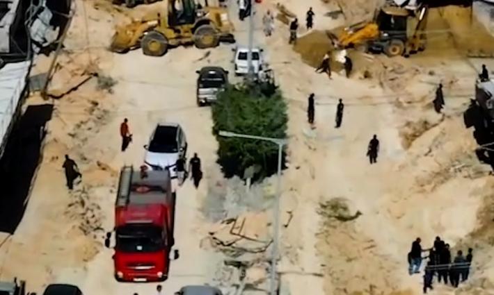 دمار واسع في مخيم نور شمس