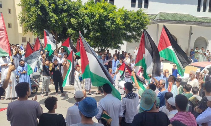 تظاهرات تضامنية في المغرب والأردن وتونس