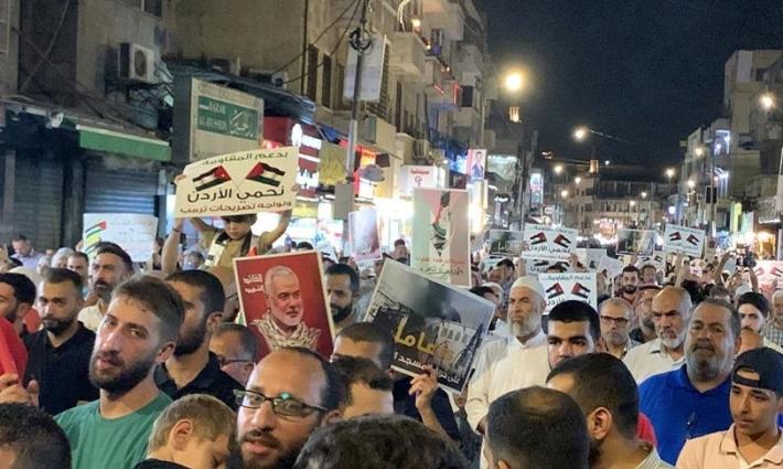 أردنيون غاضبون من تصريحات ترامب بشأن توسيع"إسرائيل"