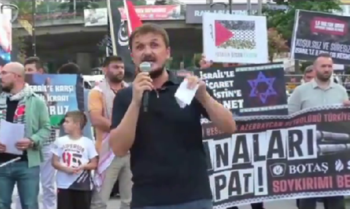 وقفة في طرابزون أمام المديرية الإقليمية لحزب العدالة والتنمية