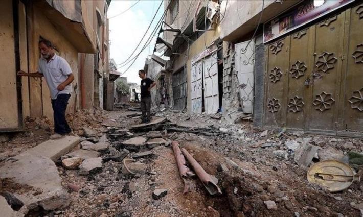 تدمير البنية التحتية في مخيمات الضفة الغربية