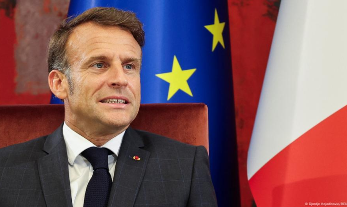 الرئيس الفرنسي إيمانويل ماكرون