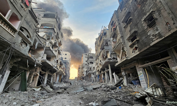 دمار واسع في قطاع غزة