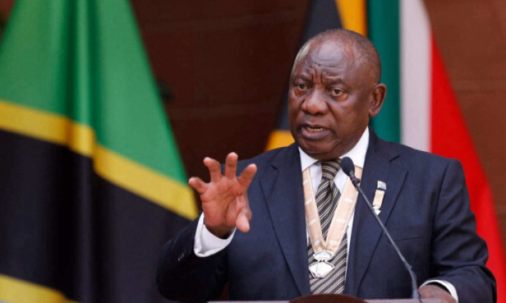 رئيس جمهورية جنوب أفريقيا، سيريل رامافوزا