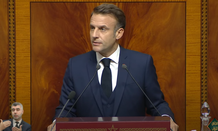 الرئيس الفرنسي إيمانويل ماكرون