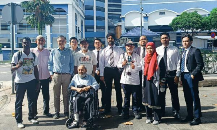 استجواب ثمانية أشخاص خلال احتجاج ضد كاتربيلر في ماليزيا