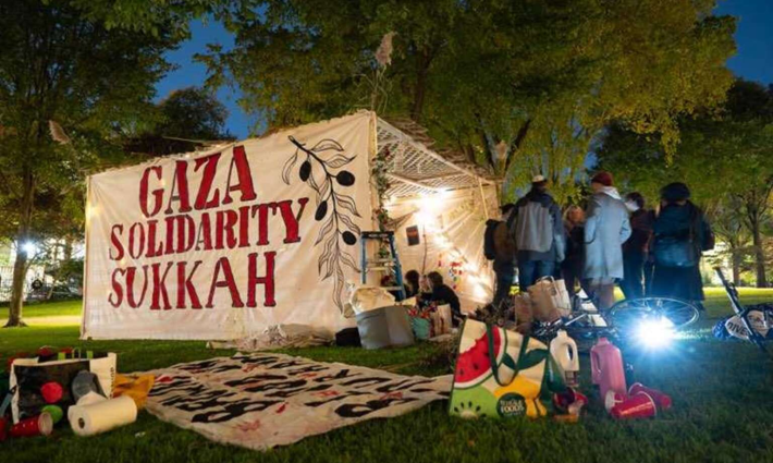 لمكافحة الاحتجاج! جامعة كاليفورنيا تفكك هيكلًا دينيًا يهوديًا للتضامن مع فلسطين