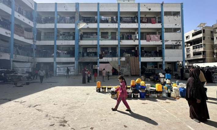 مدرسة تابعة للأونروا في غزة