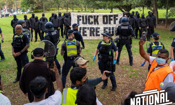 مظاهرة طلابية داعمة لفلسطين